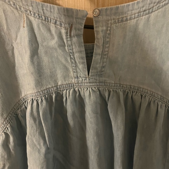 Free People | Moon City Denim Top - Picture 5 of 5